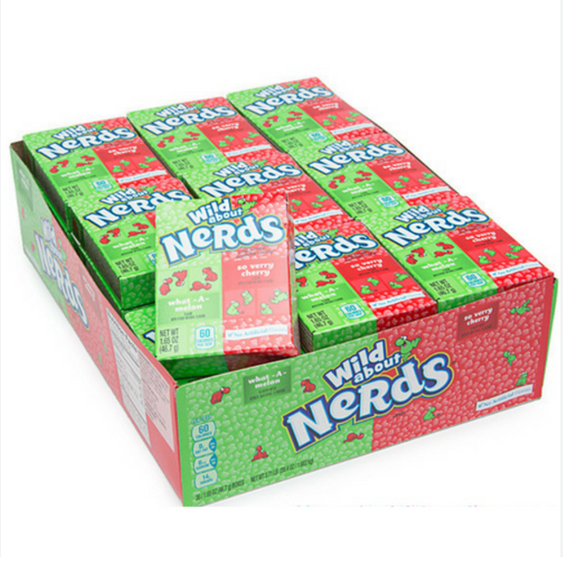 NERDS - WATERMELON & WILD CHERRY (46g)