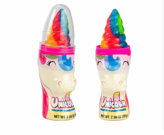 UNICORN LOLLIPOP & CANDY POWDER (59g)
