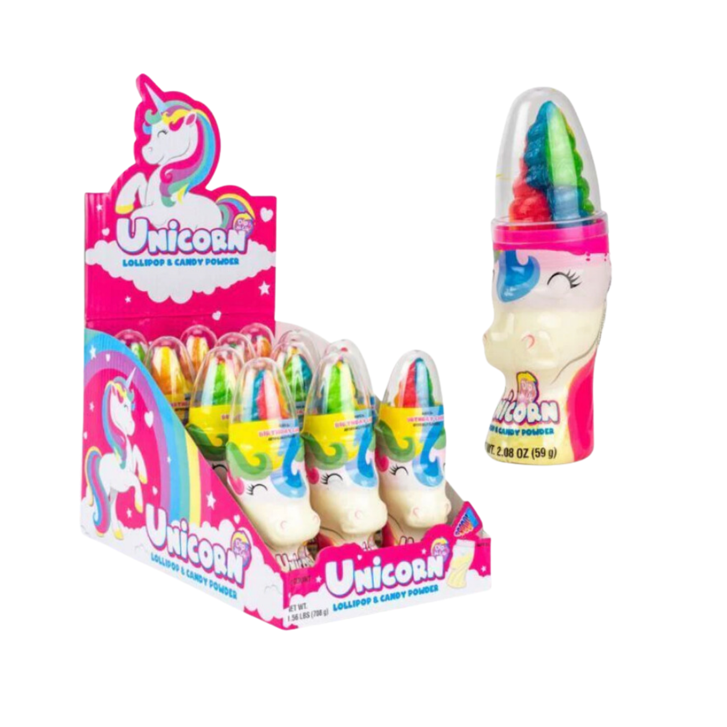 UNICORN LOLLIPOP & CANDY POWDER (59g)